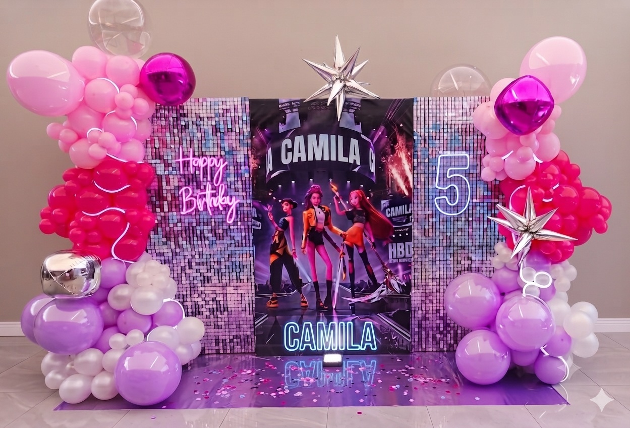 Decoración de evento: Cumpleaños